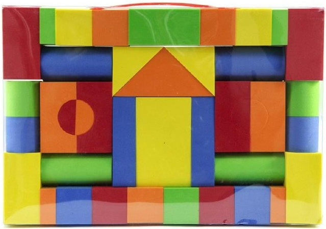 Teddies Kostky pěnové 41ks