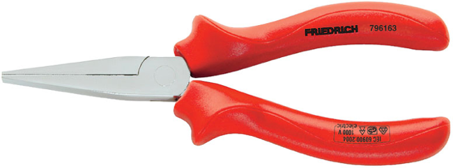 Kleště ploché dlouhé 160 mm VDE 1000 V 796163