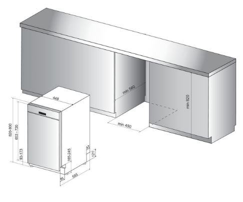 Whirlpool WSBO 3O34 PF X