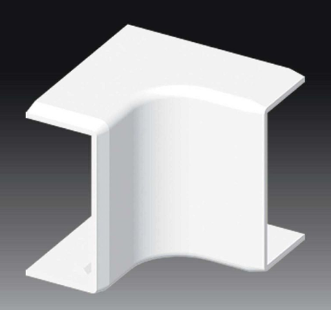 Kryt roh vnitř. LHD40X20 8635 HB bílá