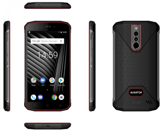 Aligator RX600 eXtremo černo-červeny