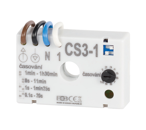 Časový spínač pod vypínač CS3-1B