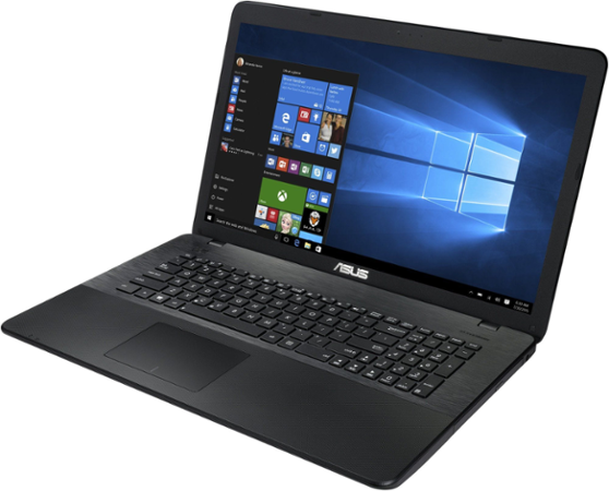 Asus A751NV-TY017T - vlasové škrábance