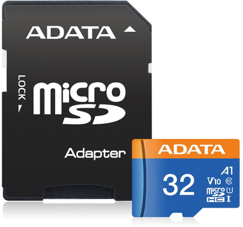 ADATA microSDHC 32 GB UHS-I U1 AUSDH32GUICL10A1-RA1