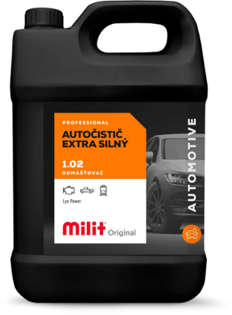 Milit autočistič extra silný, 5 l
