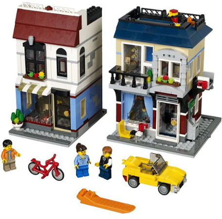LEGO Creator 31026 cykloshop a kavárna