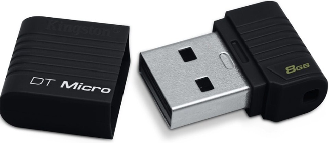 Kingston DataTraveler Micro 8GB (DTMCK/8GB) - Černá