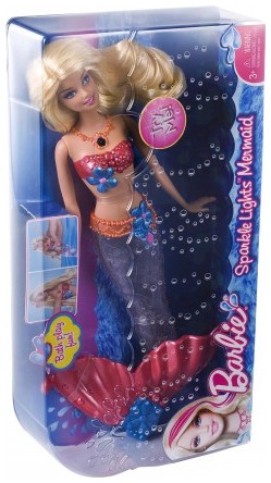 Barbie Svítící mořská panna
