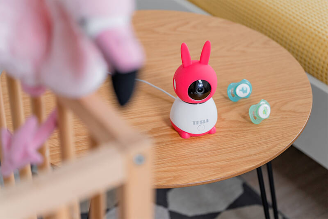 Tesla Smart Camera 360 Baby růžová