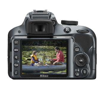 NIKON D3300 + AF-P 18-55 VR BLACK 