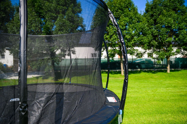 G21 SpaceJump 430 cm + ochranná síť + žebřík