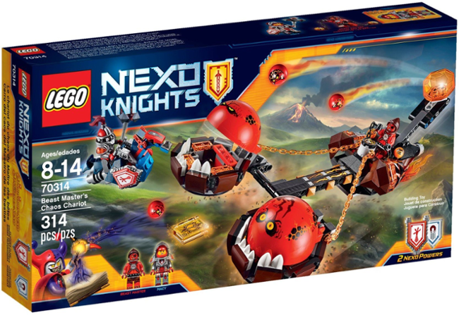 LEGO Nexo Knights 70314 Krotitelův vůz chaosu