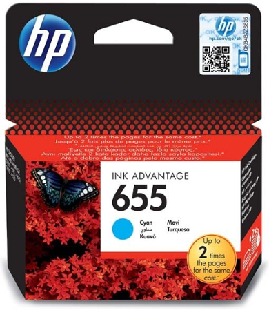HP 655 Cyan CZ110AE 