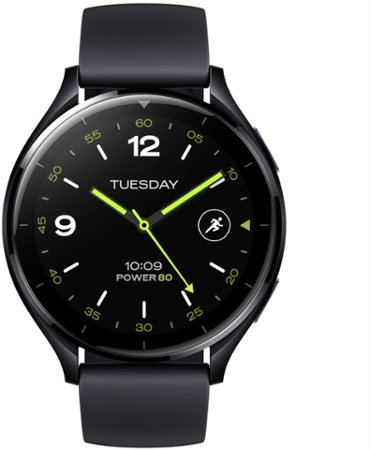 Xiaomi Watch 2/46mm/Black/Sport Band/Black