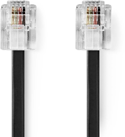 Nedis TCGL90200BK50 RJ11 5m black