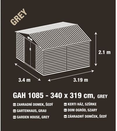 G21 GAH 1085, šedý