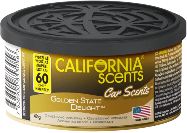California Scents Car Scents Golden State Delight