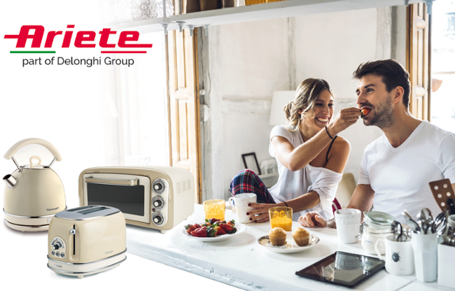 Ariete Vintage ART 155/13 kremová