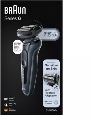 Braun Series 6 61-N1000s Black