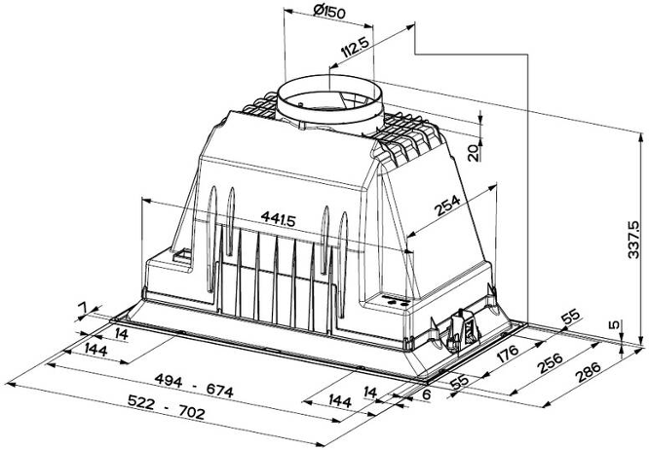 Faber INKA PLUS HCS BK A70