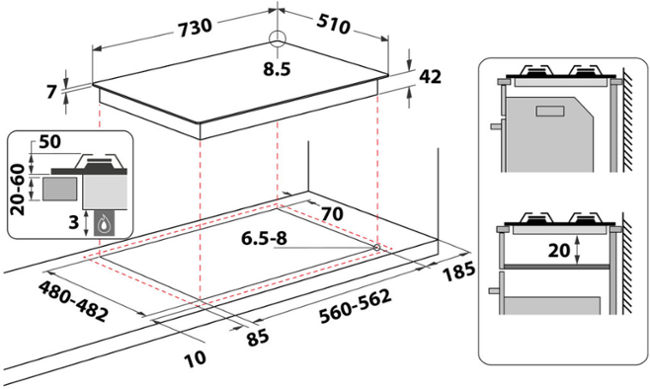 Whirlpool GMWL 728/IXL