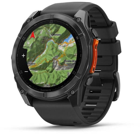 Garmin Fenix 8 AMOLED 51mm Slate Gray Steel/Black 010-02905-00