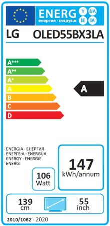 LG OLED55BX3LB