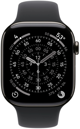 Apple Watch S11 Cell/42/Sport Band/Black