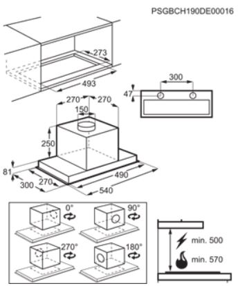 Electrolux 700 SENSE Hob2Hood LFG716X
