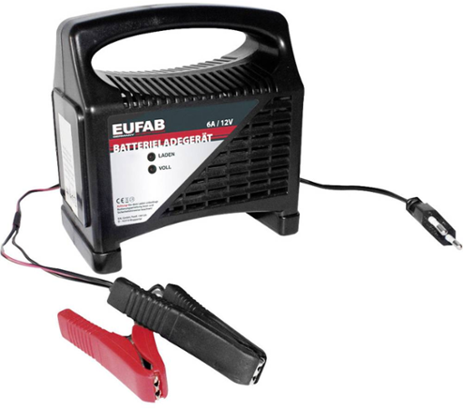 Automatická nabíječka autobaterií Eufab, 16542, 3,5 A, 12 V