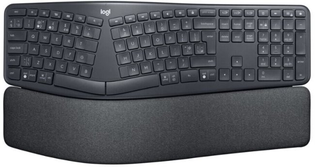Logitech K860 ERGO, US, graphite