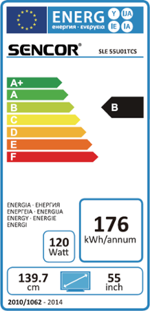 Sencor SLE 55U01TCS