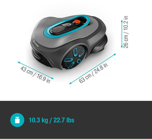 Gardena Smart SILENO Max 800 m²