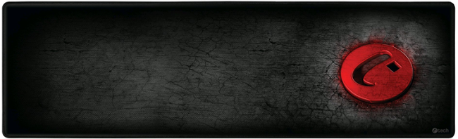 Herní podložka pod myš C-TECH GMP-02XL, casual gamming, 900x270x4mm, obšité okraje