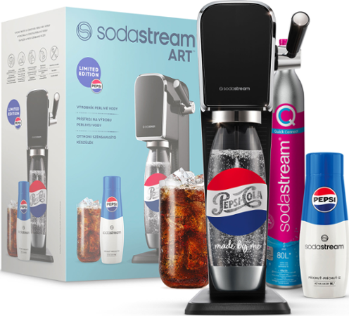SodaStream ART Black Pepsi Mpack