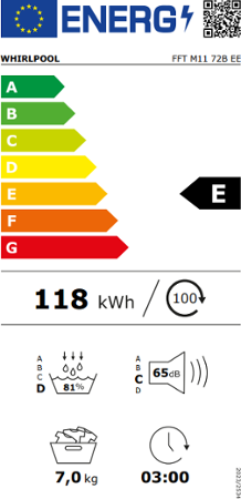 Whirlpool FFT M11 72B EE