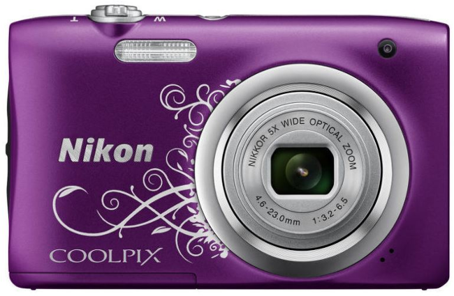 Nikon Coolpix A100 purple lineart