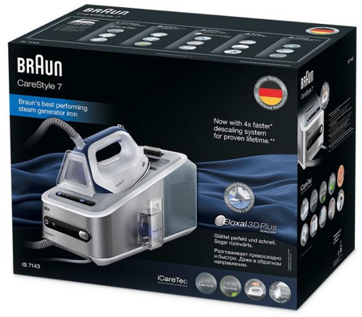 Braun Parní generátor IS 7143 WH