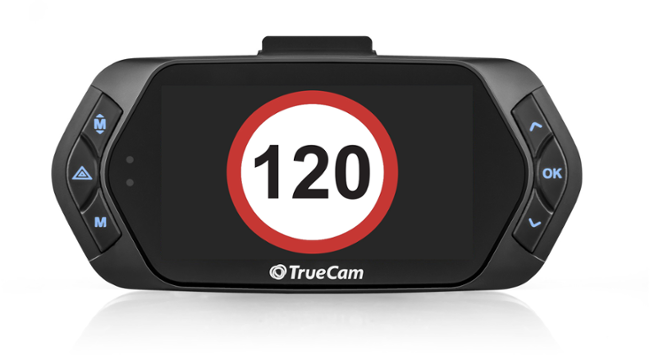 TrueCam A7s GPS s (detekcí radarů)