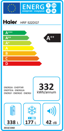 Haier HRF 522DG7 SBS 
