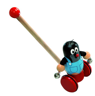 Detoa Strkadlo krtek na kolečkách