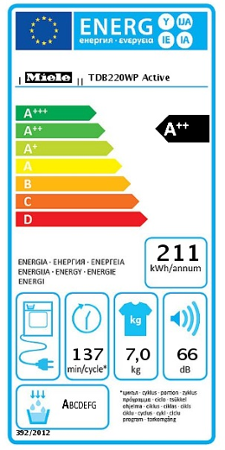 Miele TDB 220WP Active