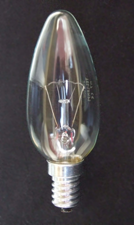 Tes-lamp 25W E14 240V