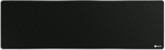 Podložka pod myš C-TECH MP-01XL, černá, 900x270x4mm, obšité okraje