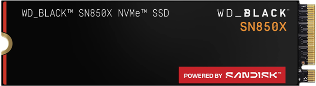 WD Black SN850X POWERED BY SANDISK/4TB/SSD/M.2 NVMe/5R