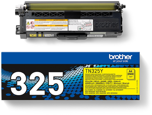 Brother TN-325Y, toner yellow, 3 500 str.