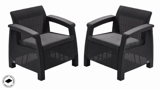 Keter Corfu duo grafit