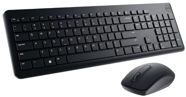 Dell set klávesnice + myš, KM3322W, bezdrátová, US International (QWERTY)