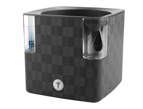 Flower Lover Cobble 14x14x14 cm - antracitová