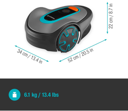 Gardena SILENO Minimo 500 m²